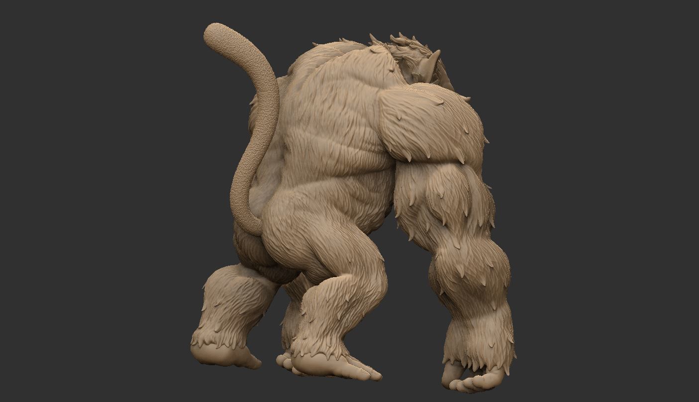 Oozaru - GOKU - Dragonball Z 3D print model_6