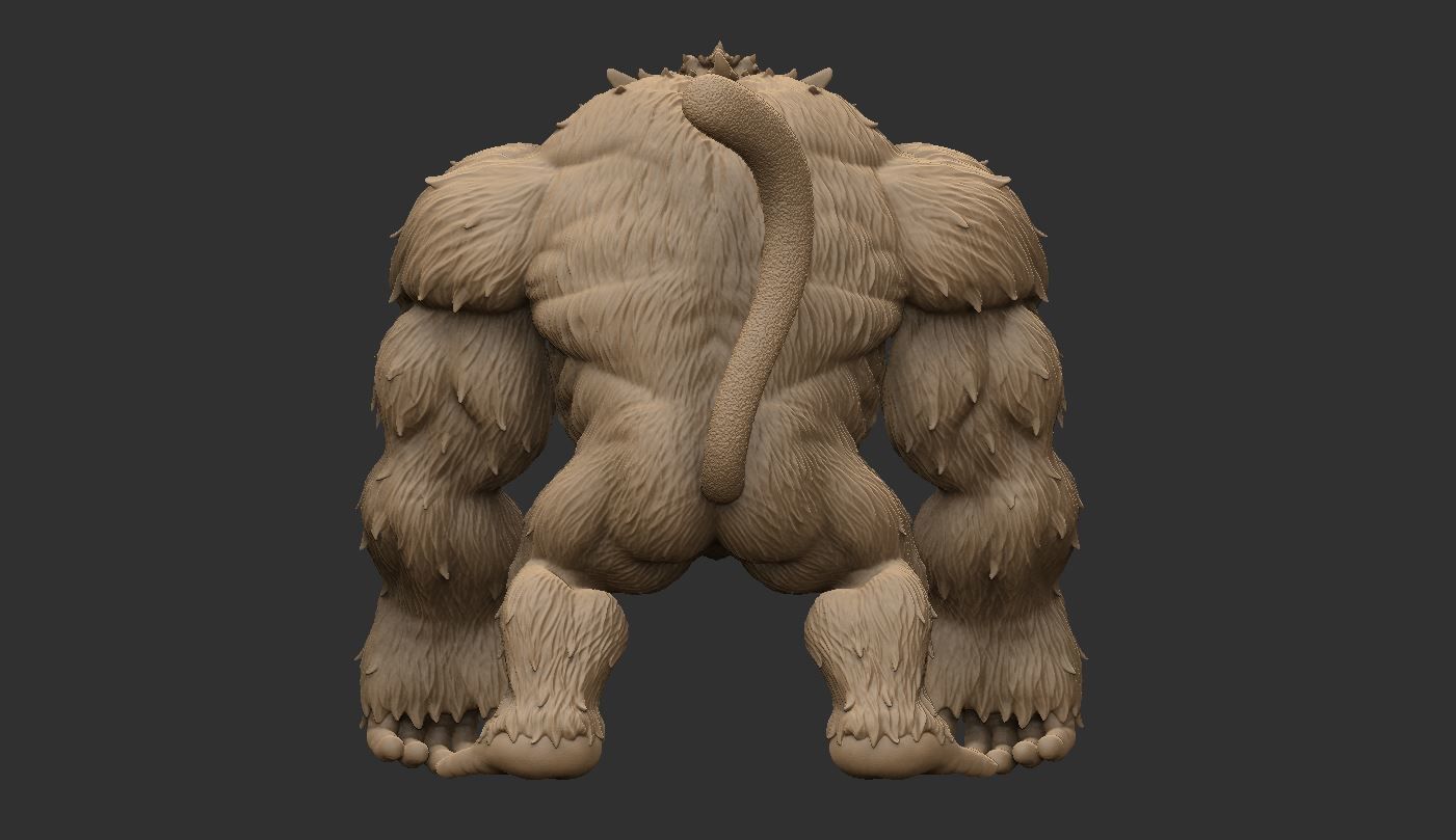 Oozaru - GOKU - Dragonball Z 3D print model_7