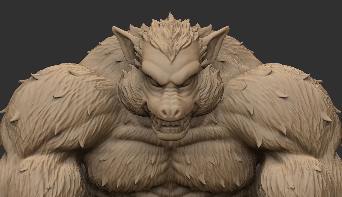 Oozaru - GOKU - Dragonball Z 3D print model_10