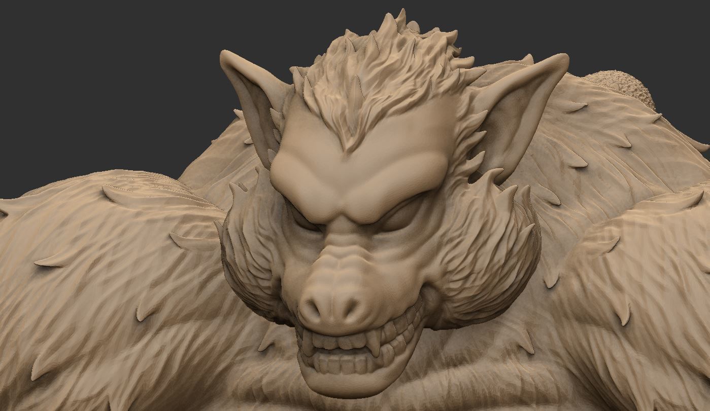 Oozaru - GOKU - Dragonball Z 3D print model_12