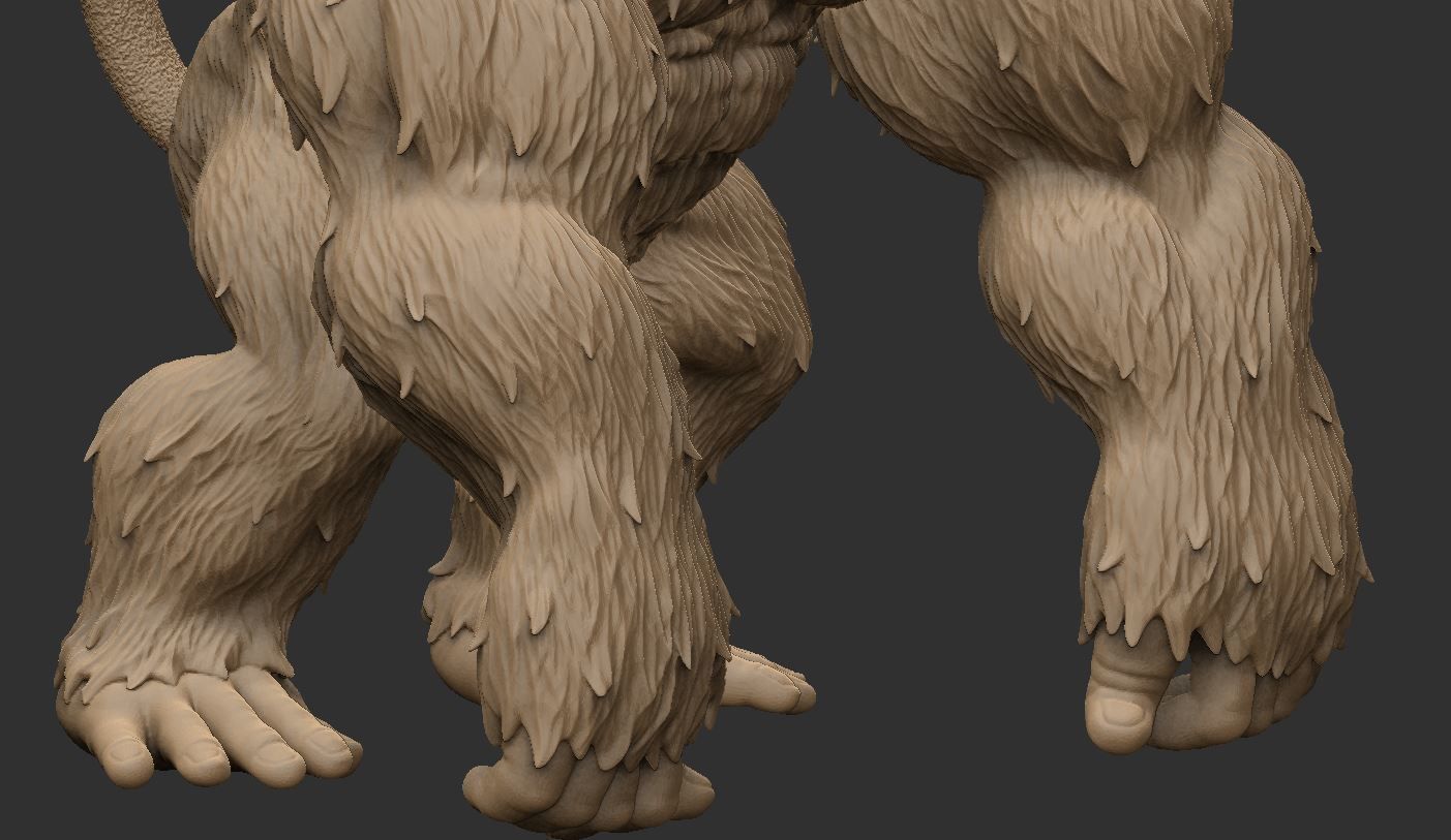 Oozaru - GOKU - Dragonball Z 3D print model_9