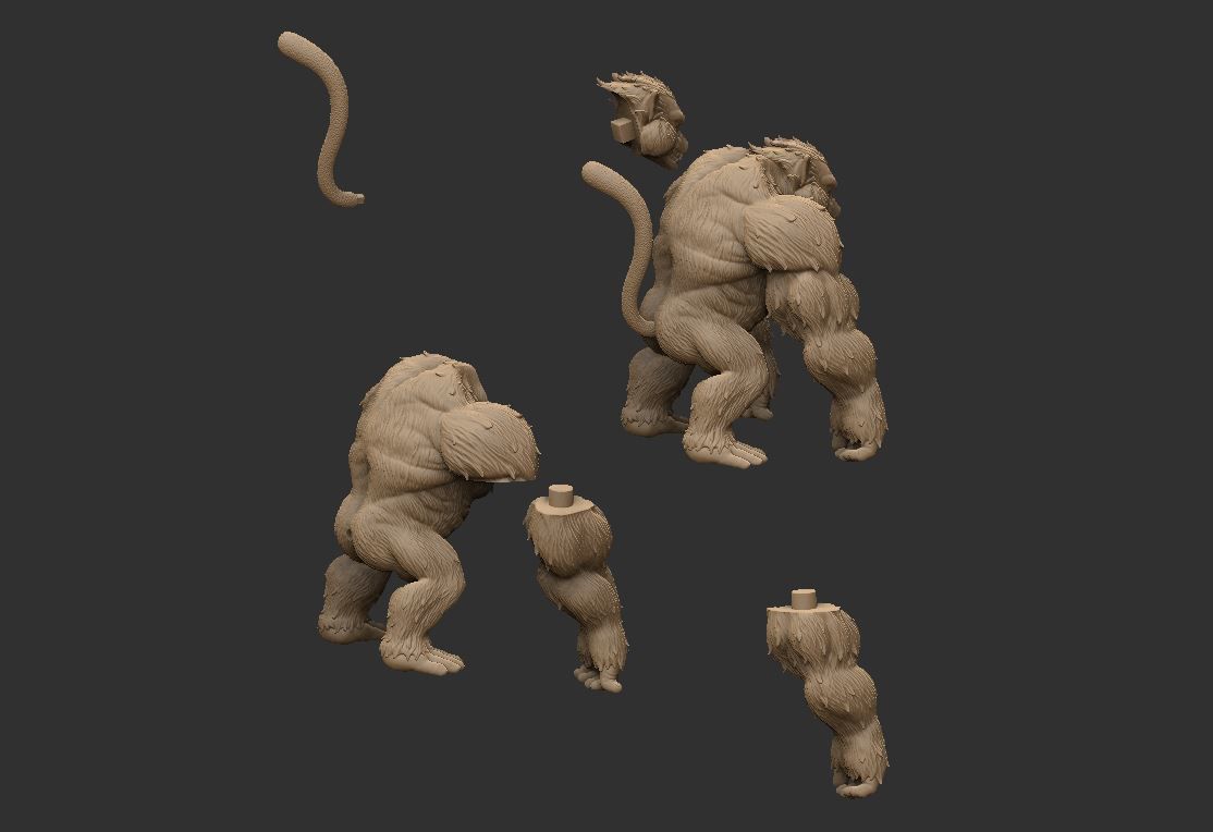 Oozaru - GOKU - Dragonball Z 3D print model_16