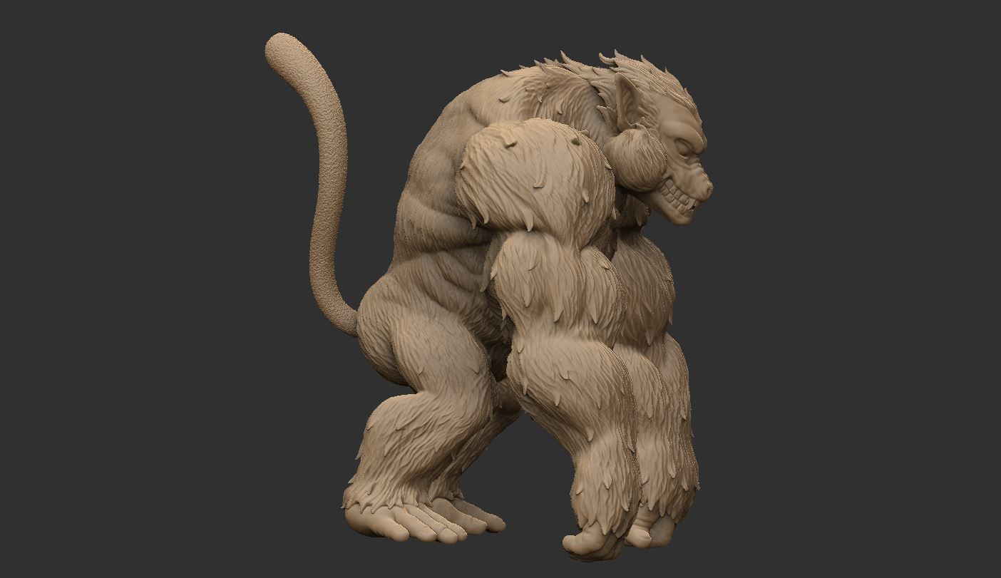 Oozaru - GOKU - Dragonball Z 3D print model_2