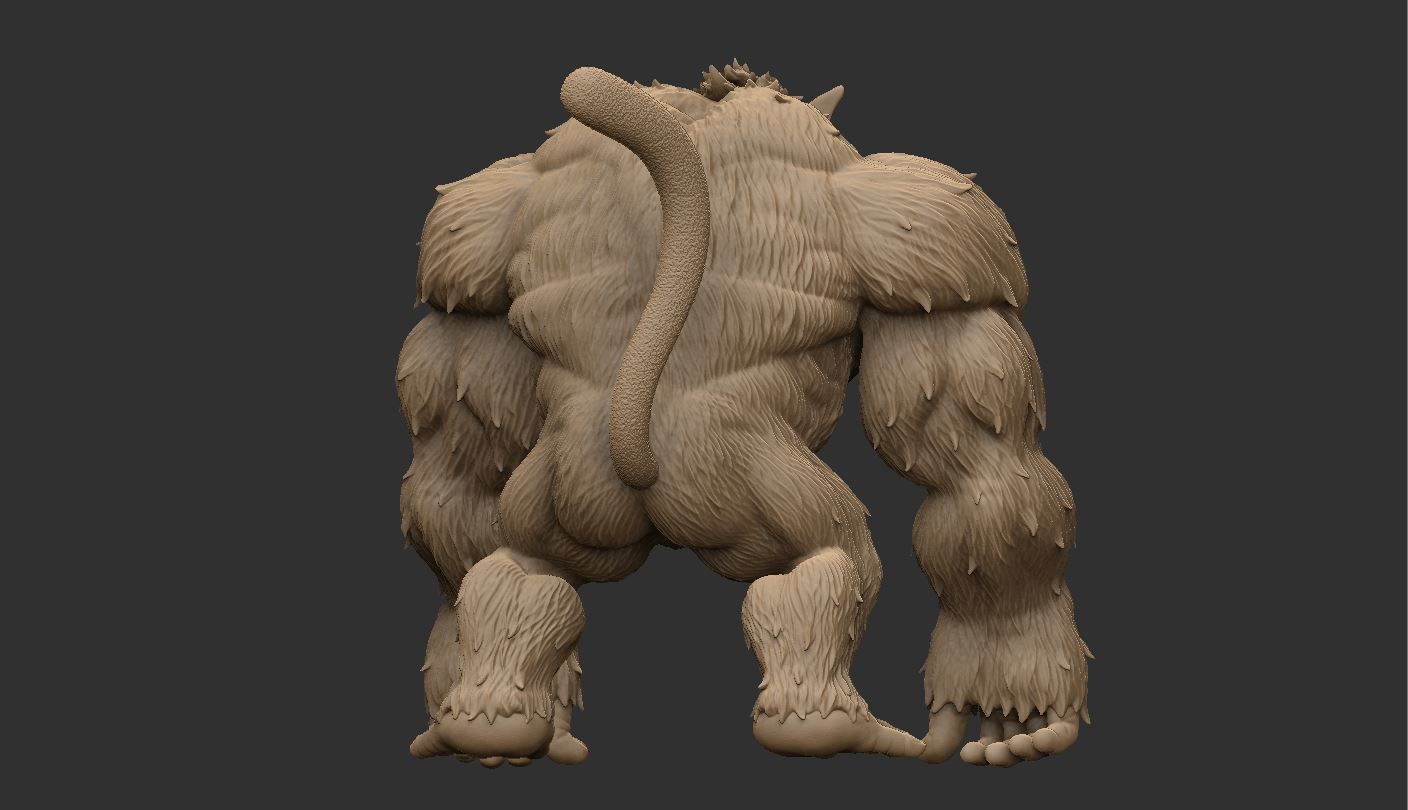 Oozaru - GOKU - Dragonball Z 3D print model_5