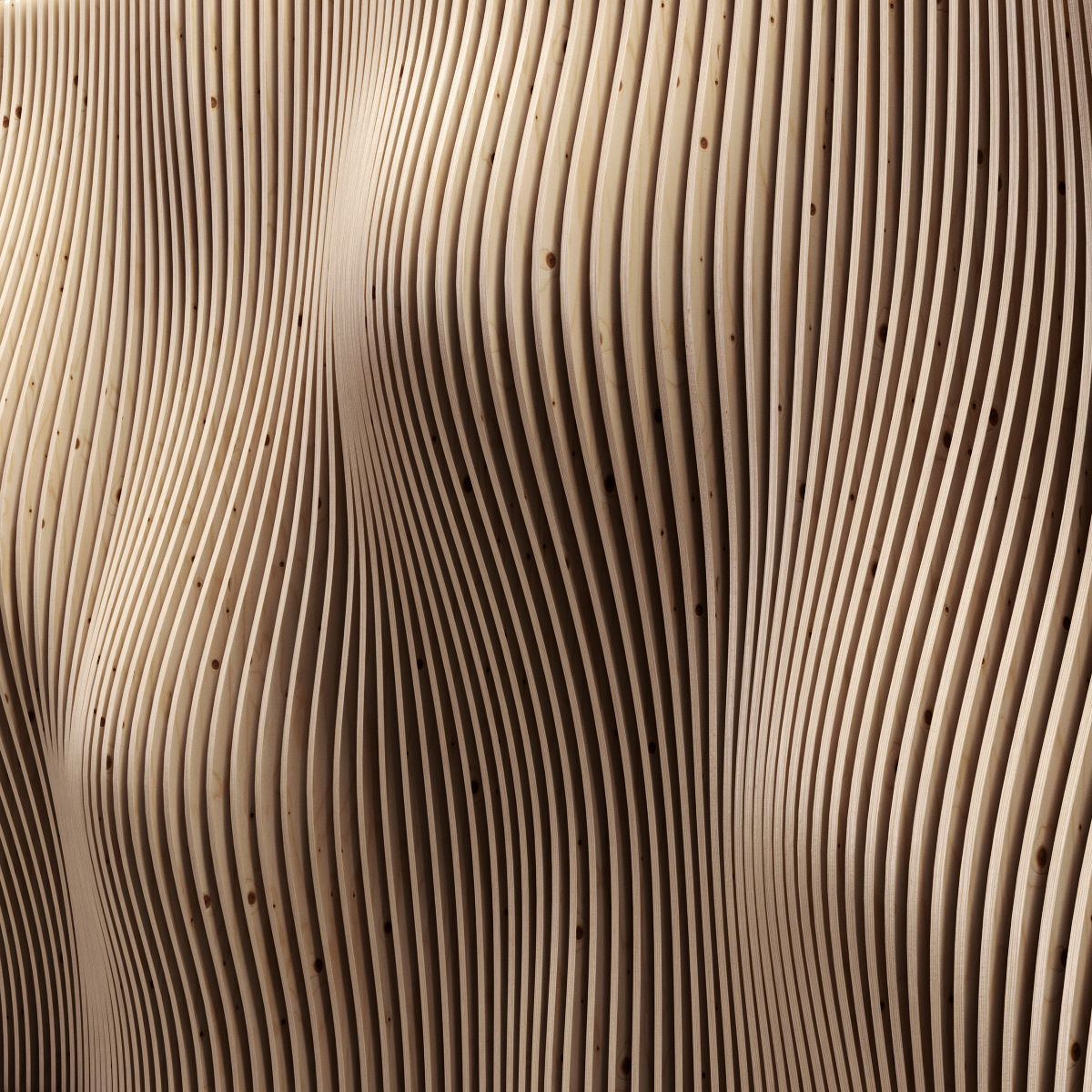 Parametric decor panel 3D model_4