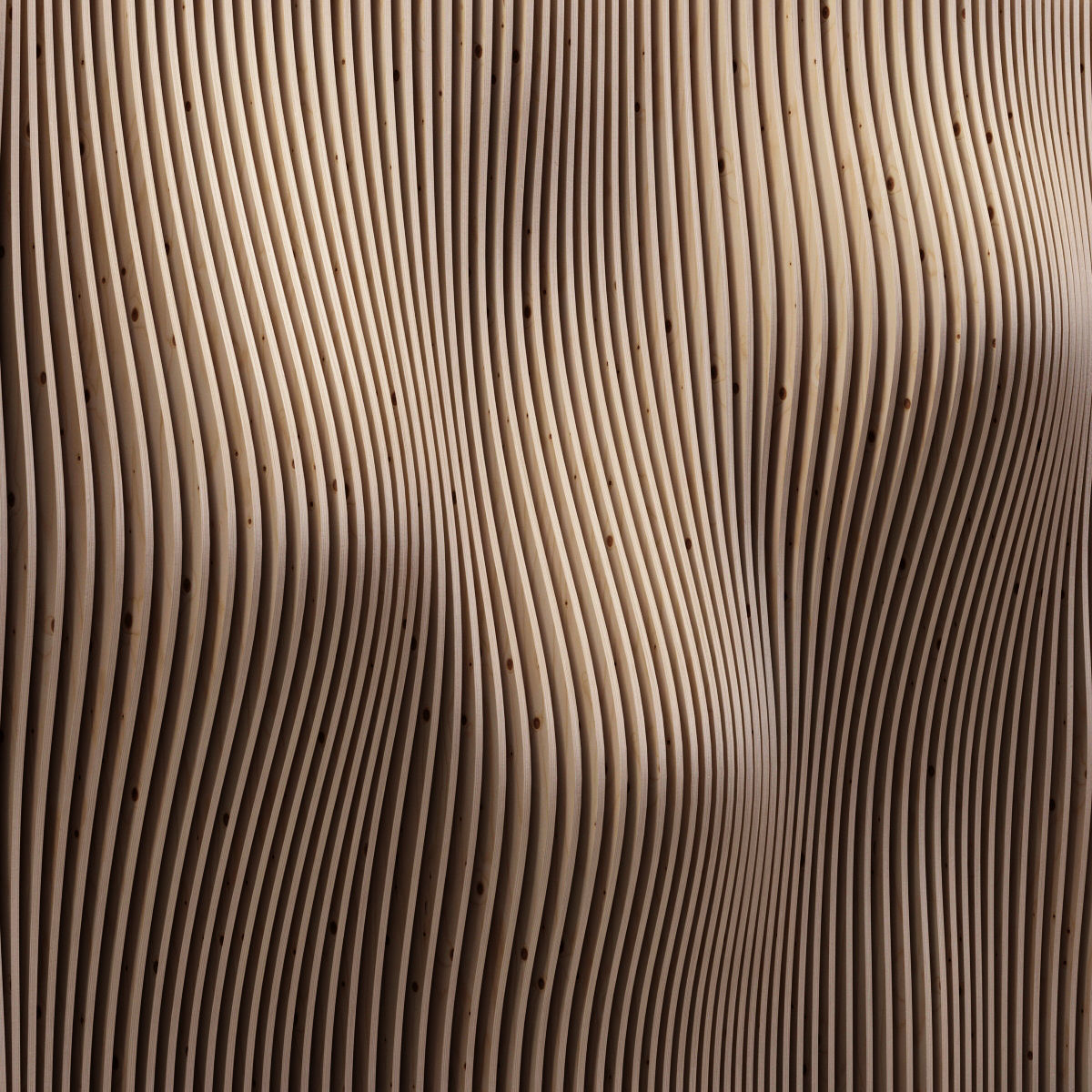 Parametric decor panel 3D model_3