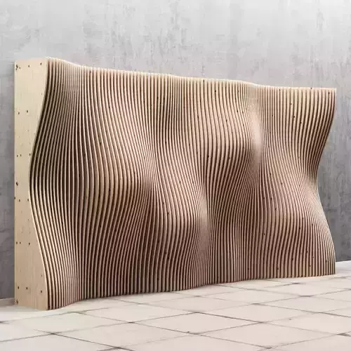 Parametric decor panel 3D model