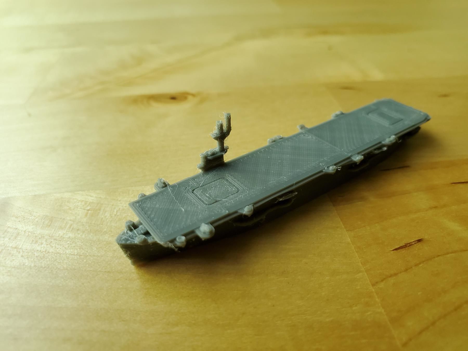 US Bogue Class Aircraft Carrier Free 3D print model_4
