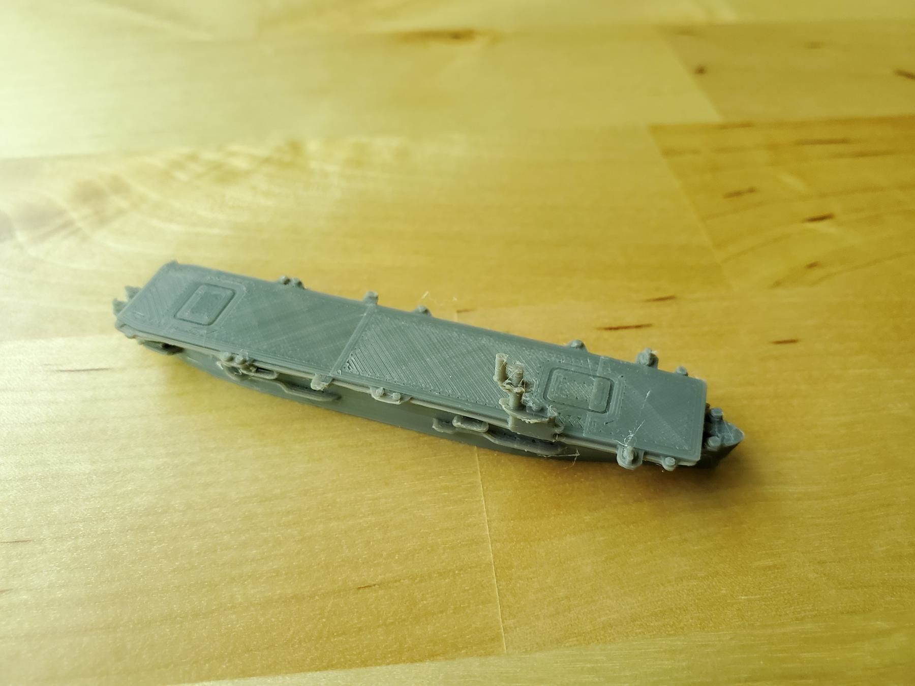 US Bogue Class Aircraft Carrier Free 3D print model_11