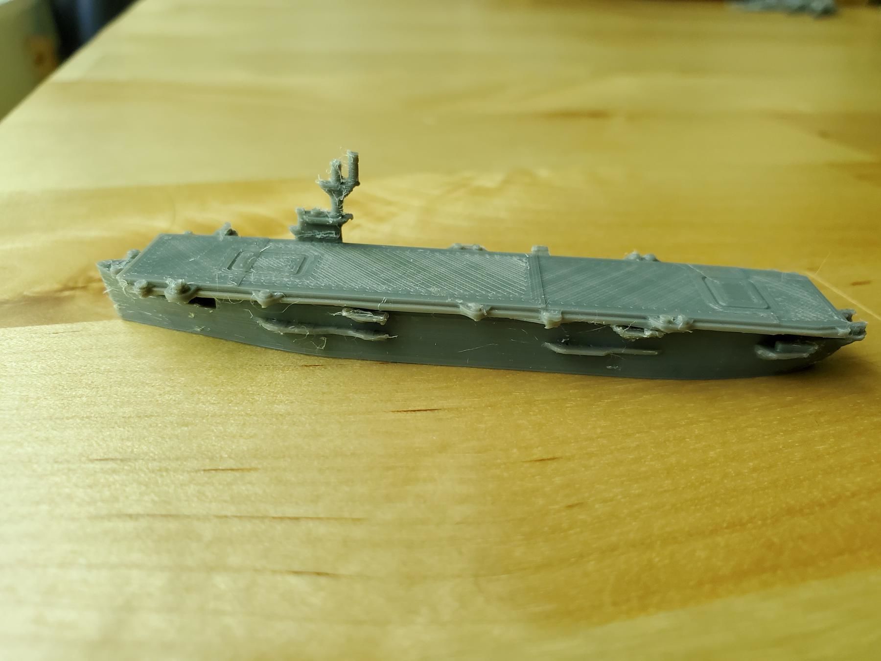 US Bogue Class Aircraft Carrier Free 3D print model_8