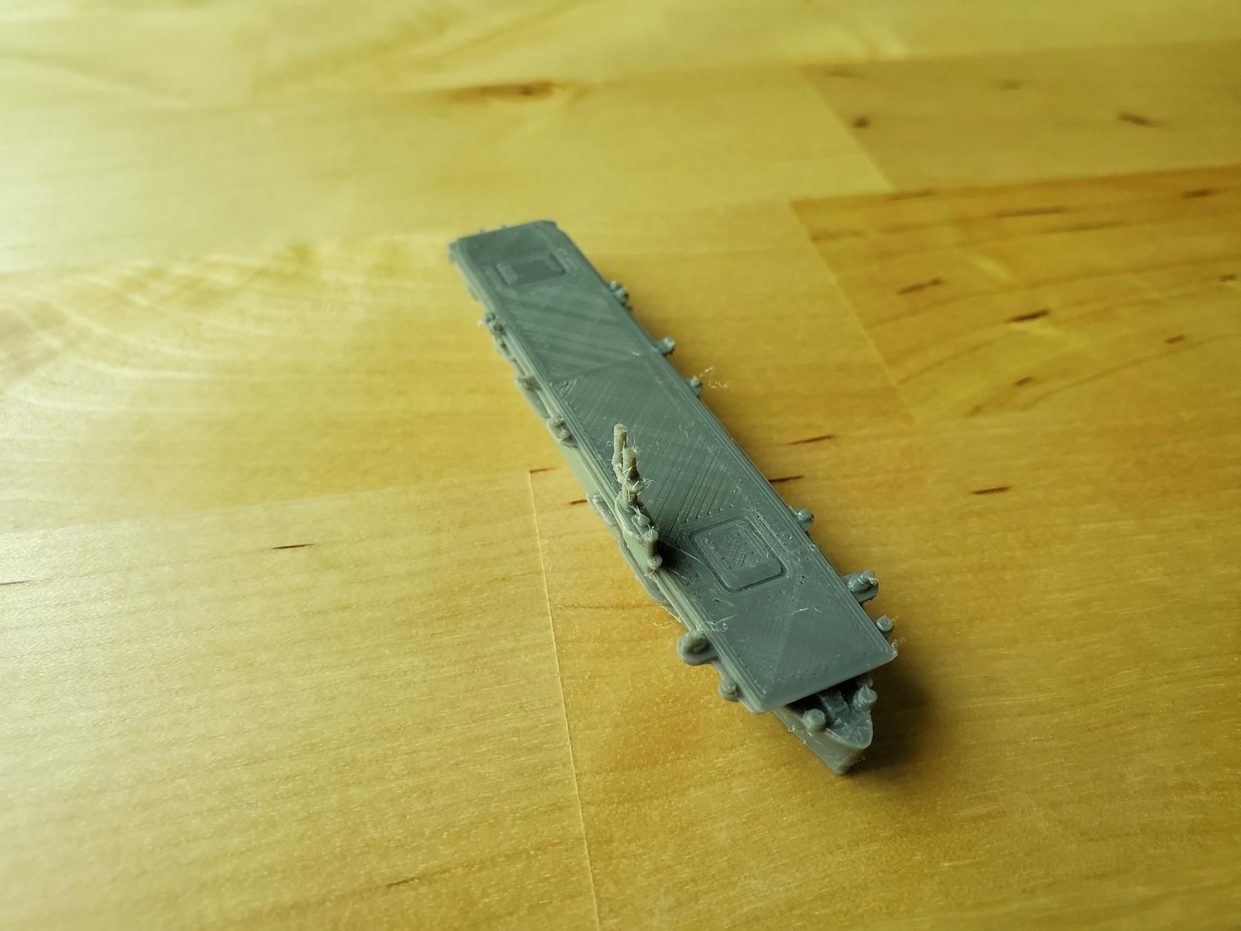US Bogue Class Aircraft Carrier Free 3D print model_12