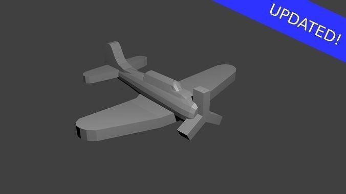 US SBD Dauntless Dive Bomber Free 3D print model