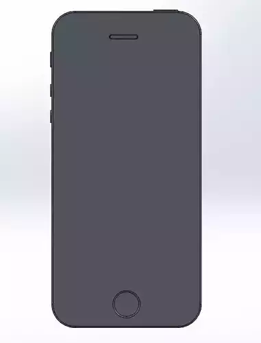 iPhone 5s 3D Printable Mockup 3D print model