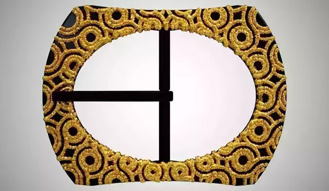 Belt Buckle 3D print model