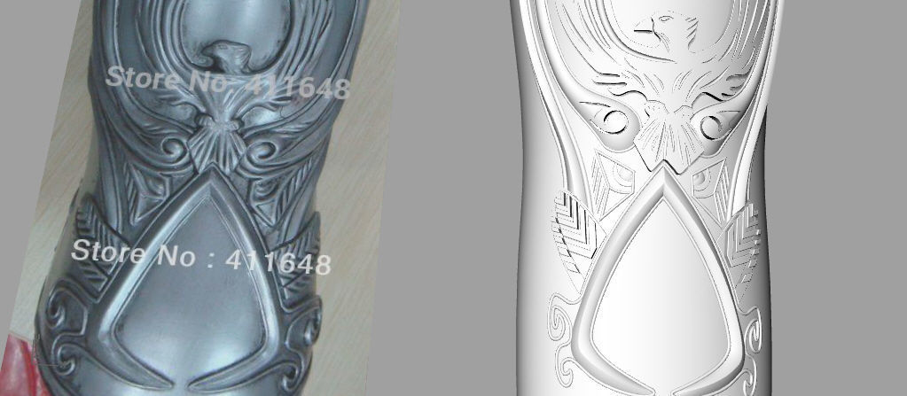 HIDDEN BLADE COVER from assasins creed 3D print model_2