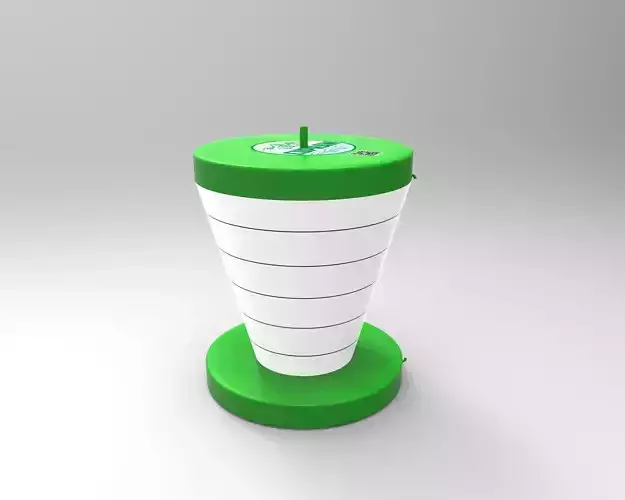 Foldable CUP Free 3D model