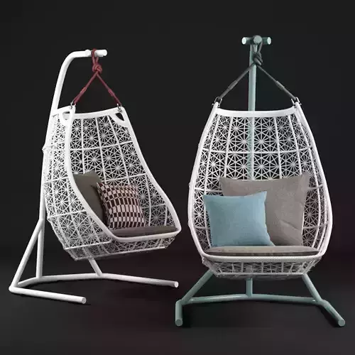 kettal maia egg swing 3D model