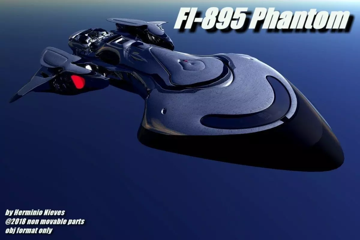FI-895 Phantom 3D model_0