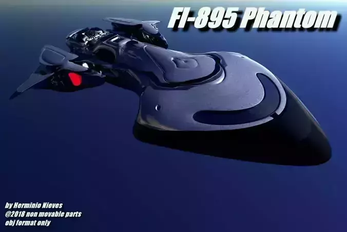 FI-895 Phantom 3D model