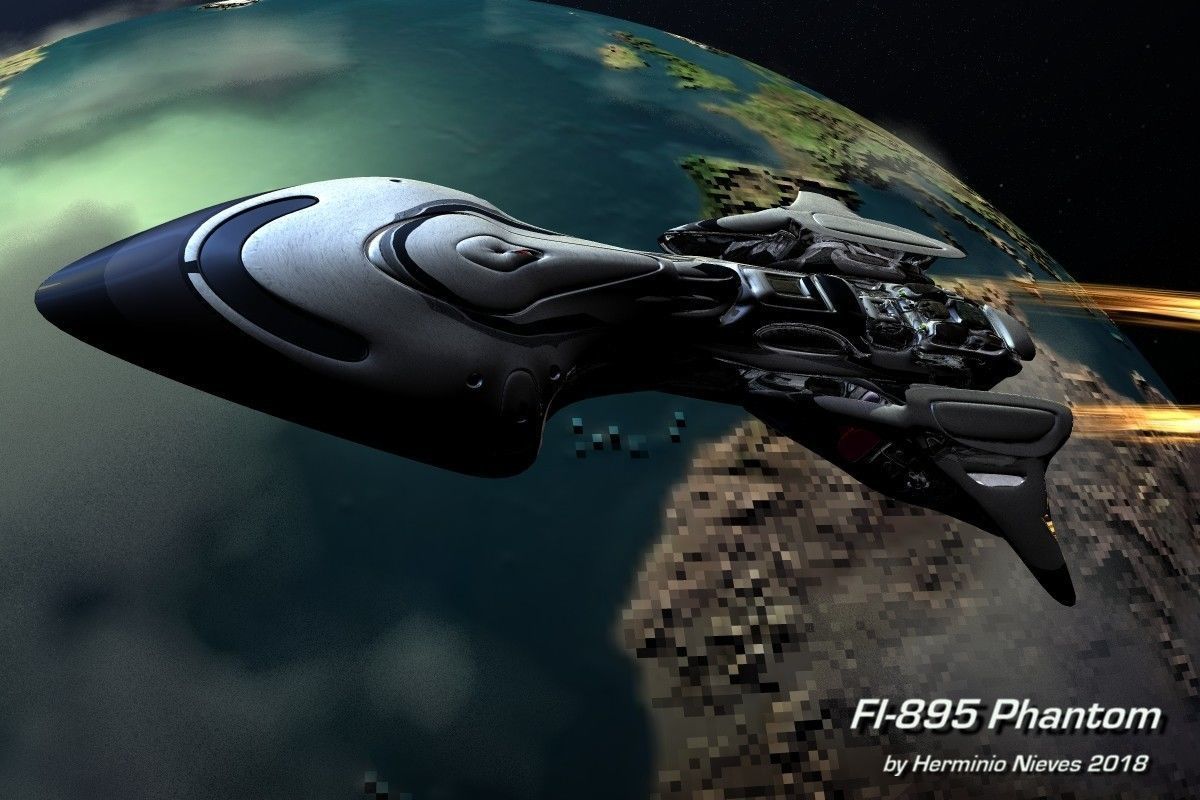 FI-895 Phantom 3D model_10