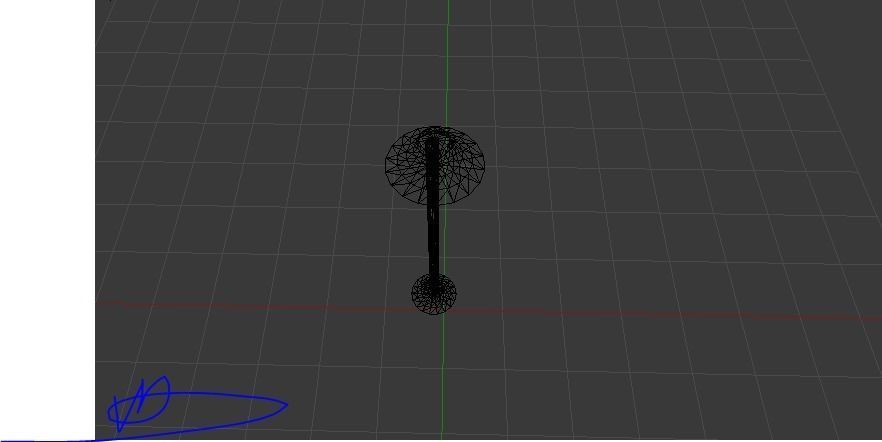 3d Lamp street 3D model_9