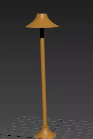 3d Lamp street 3D model_0