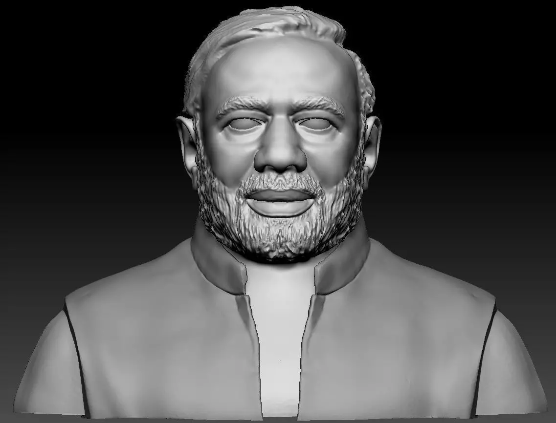 Narendra Modi Model  3D print model_0