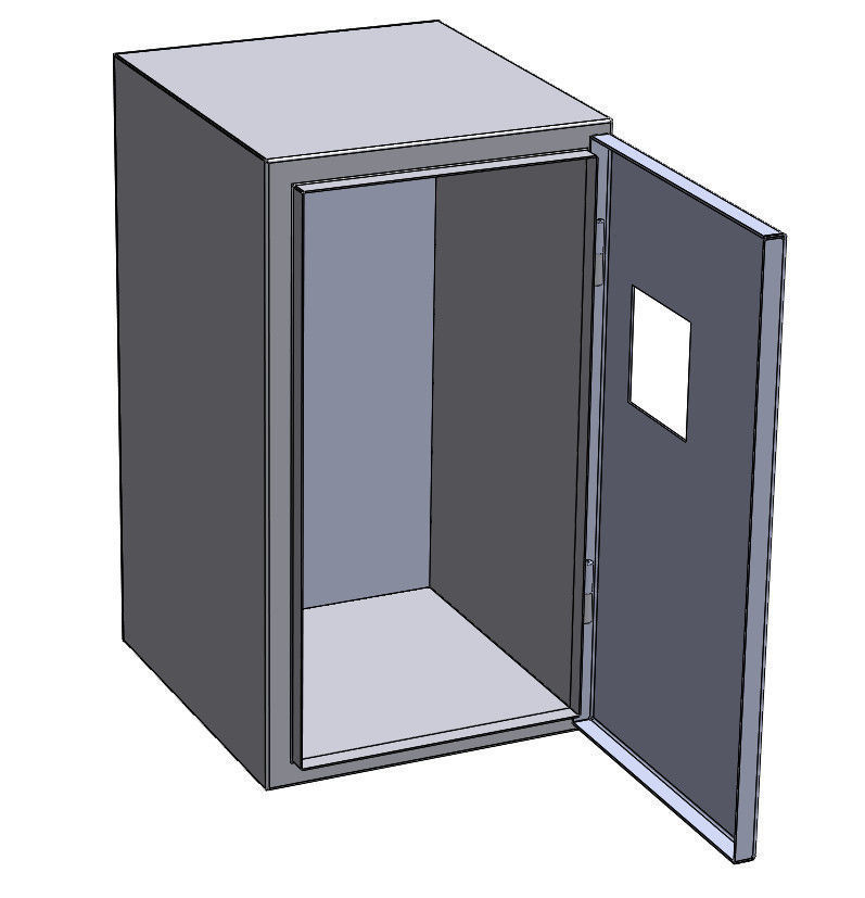 SW Configurable Electrical Housing 3D print model_1