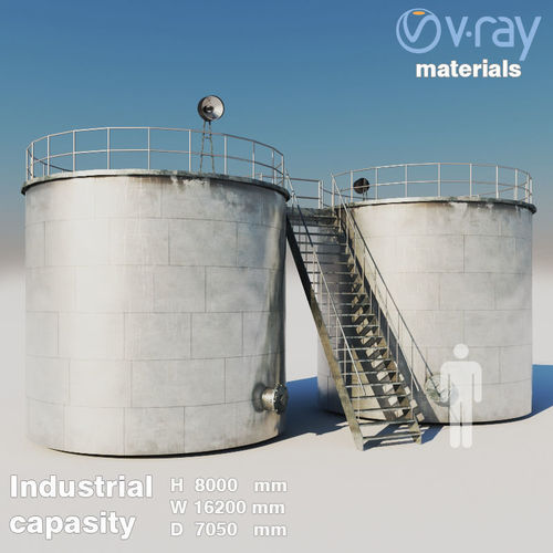 Industrial capacity N3 3D model