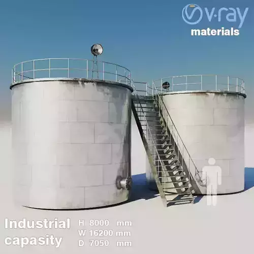 Industrial capacity N3 3D model