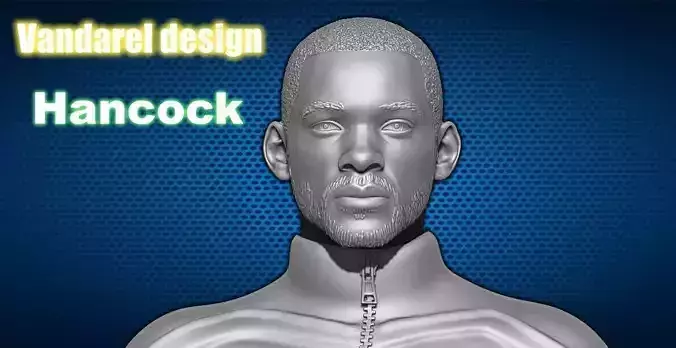 will smith  Hancock 3d print
