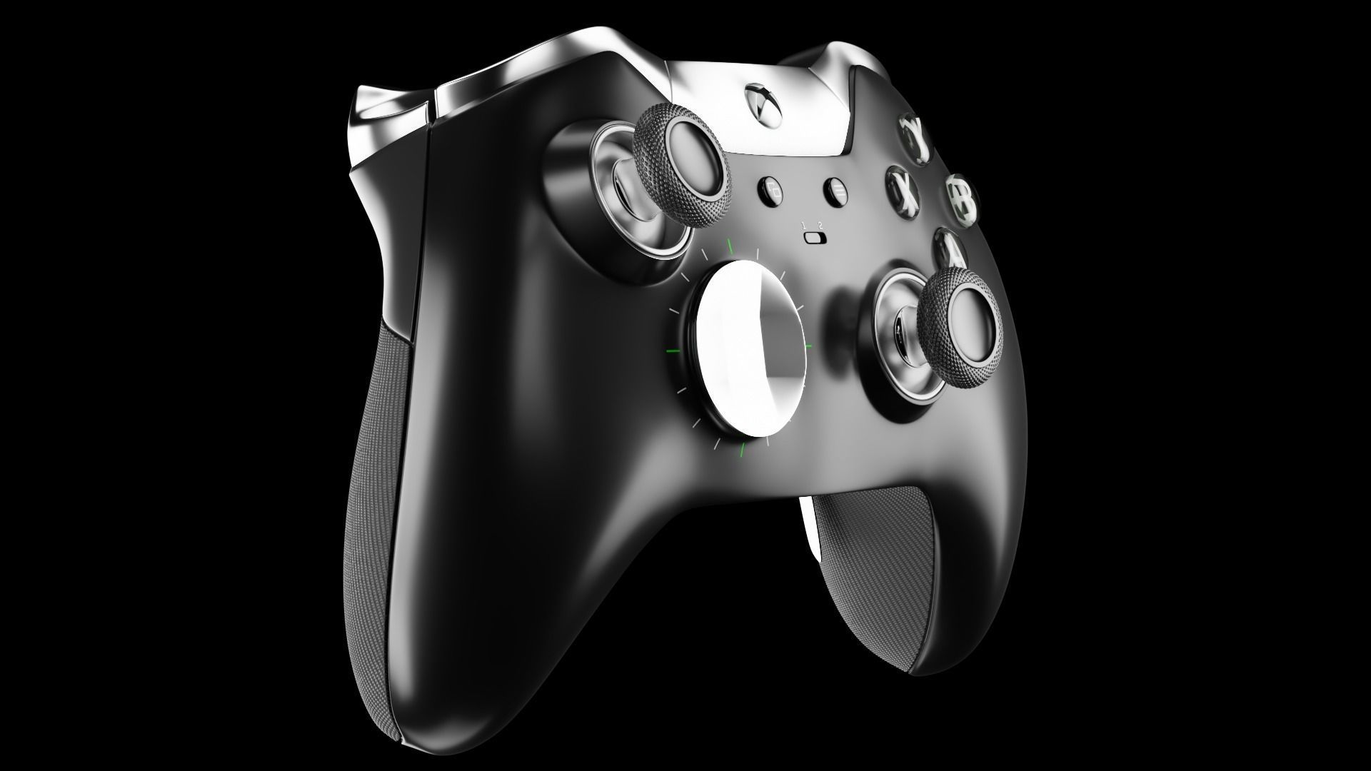 XBOX ONE ELITE WIRELESS CONTROLLER 3D model_4