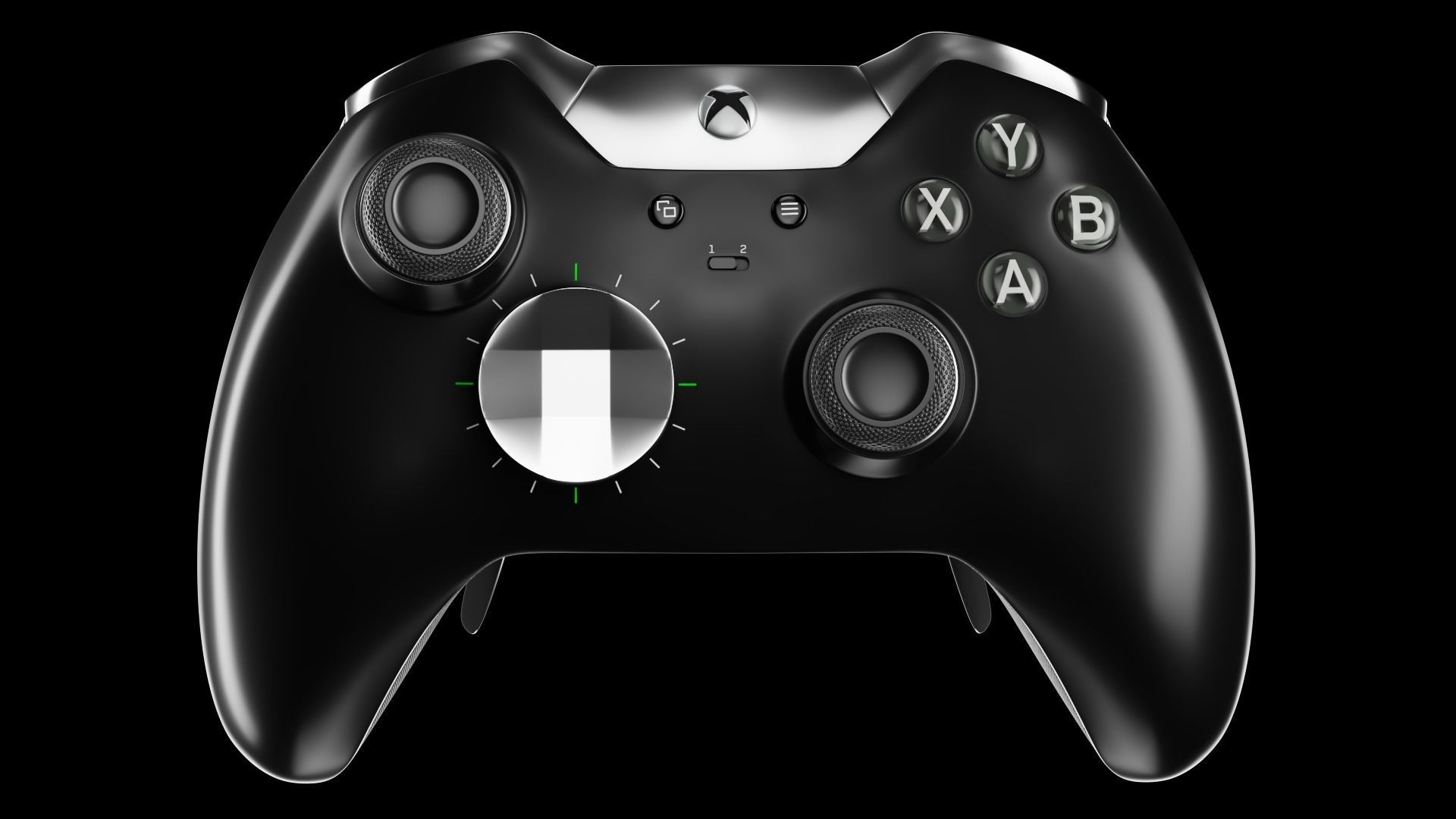 XBOX ONE ELITE WIRELESS CONTROLLER 3D model_1
