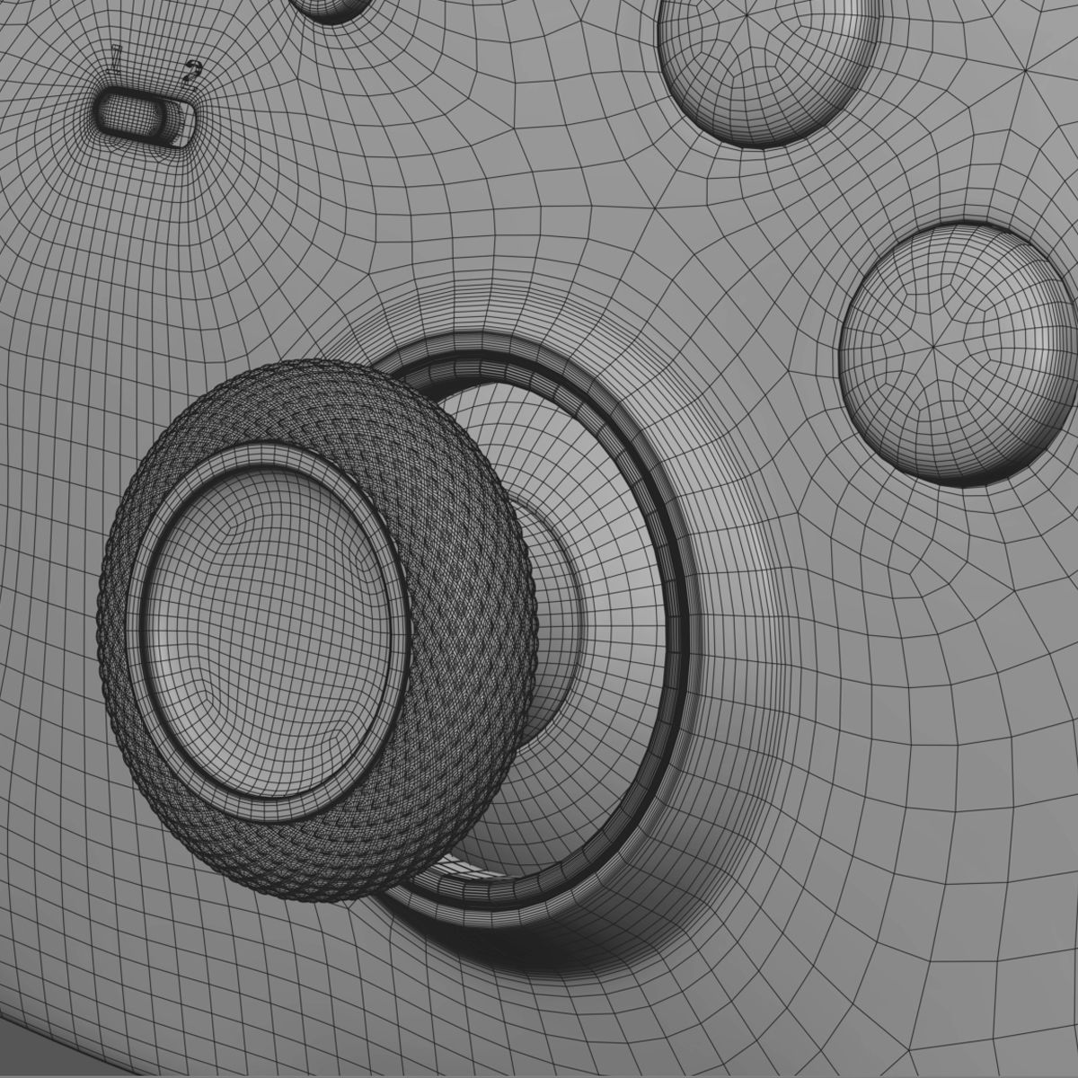 XBOX ONE ELITE WIRELESS CONTROLLER 3D model_16