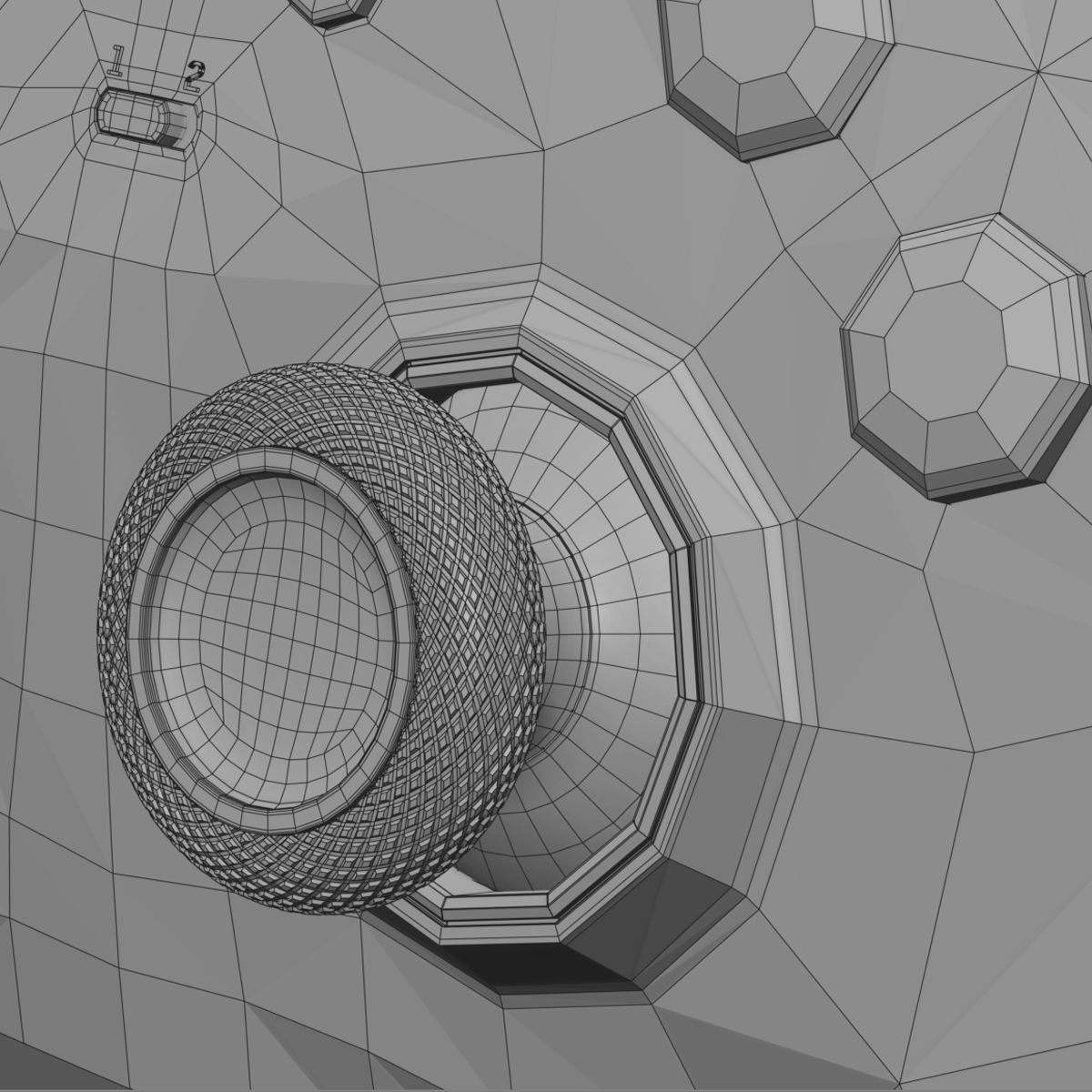 XBOX ONE ELITE WIRELESS CONTROLLER 3D model_17