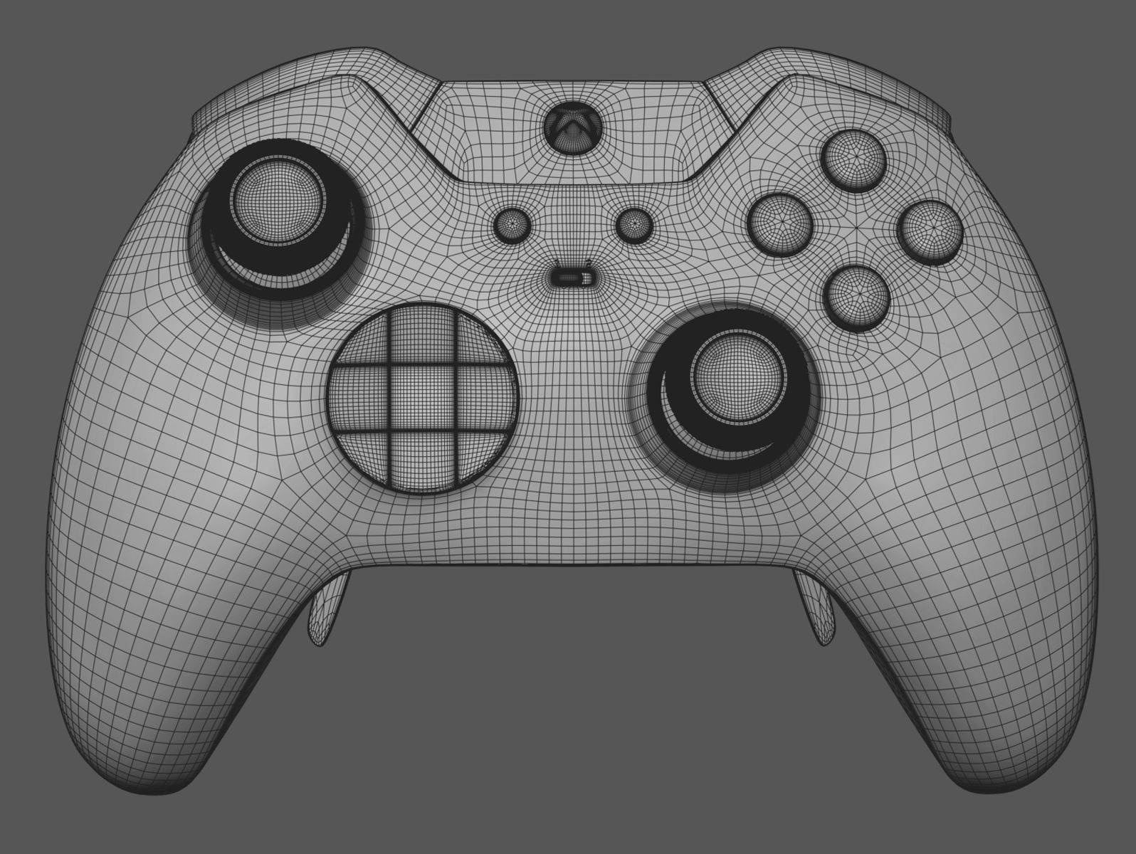 XBOX ONE ELITE WIRELESS CONTROLLER 3D model_14