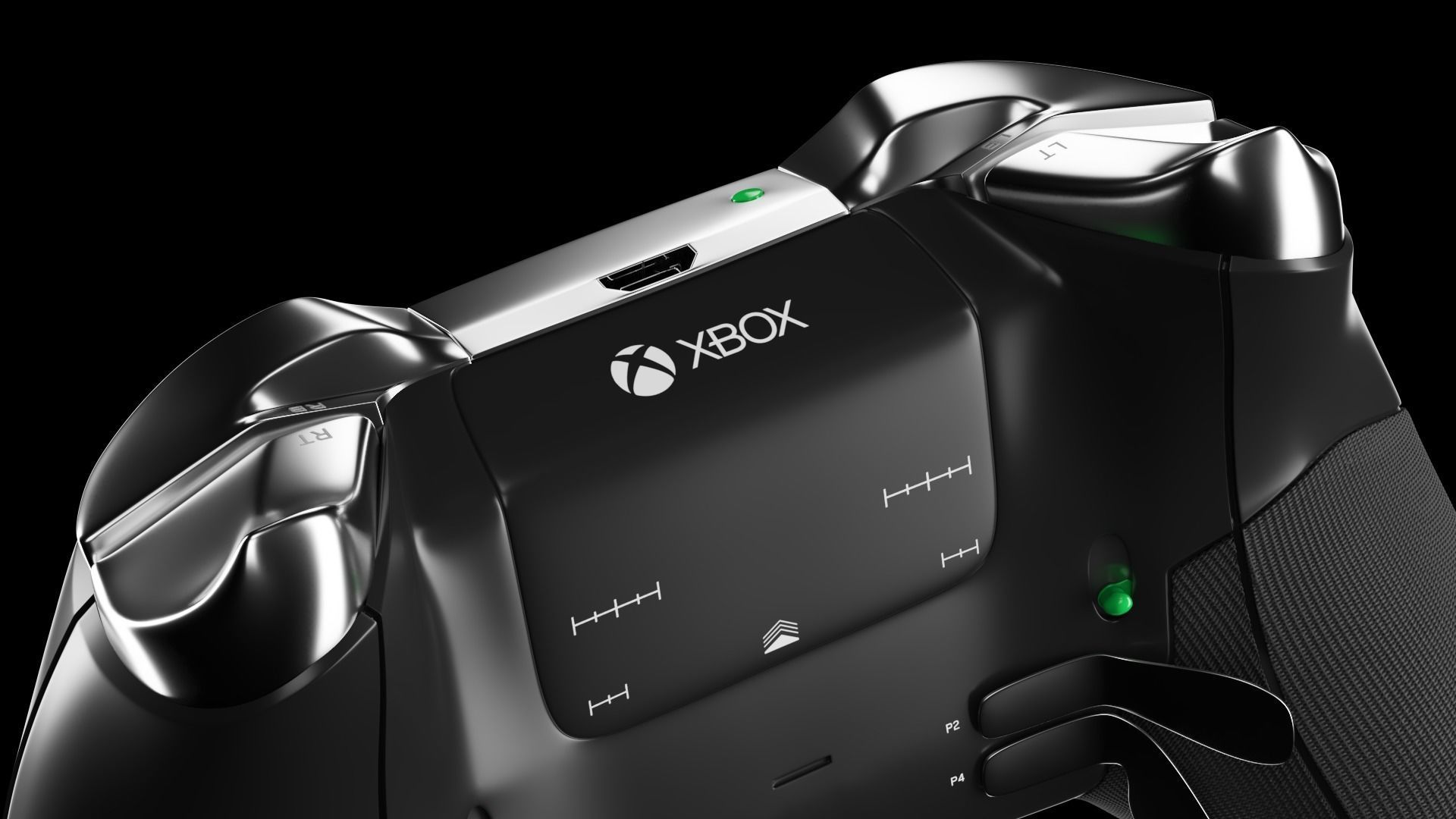 XBOX ONE ELITE WIRELESS CONTROLLER 3D model_9