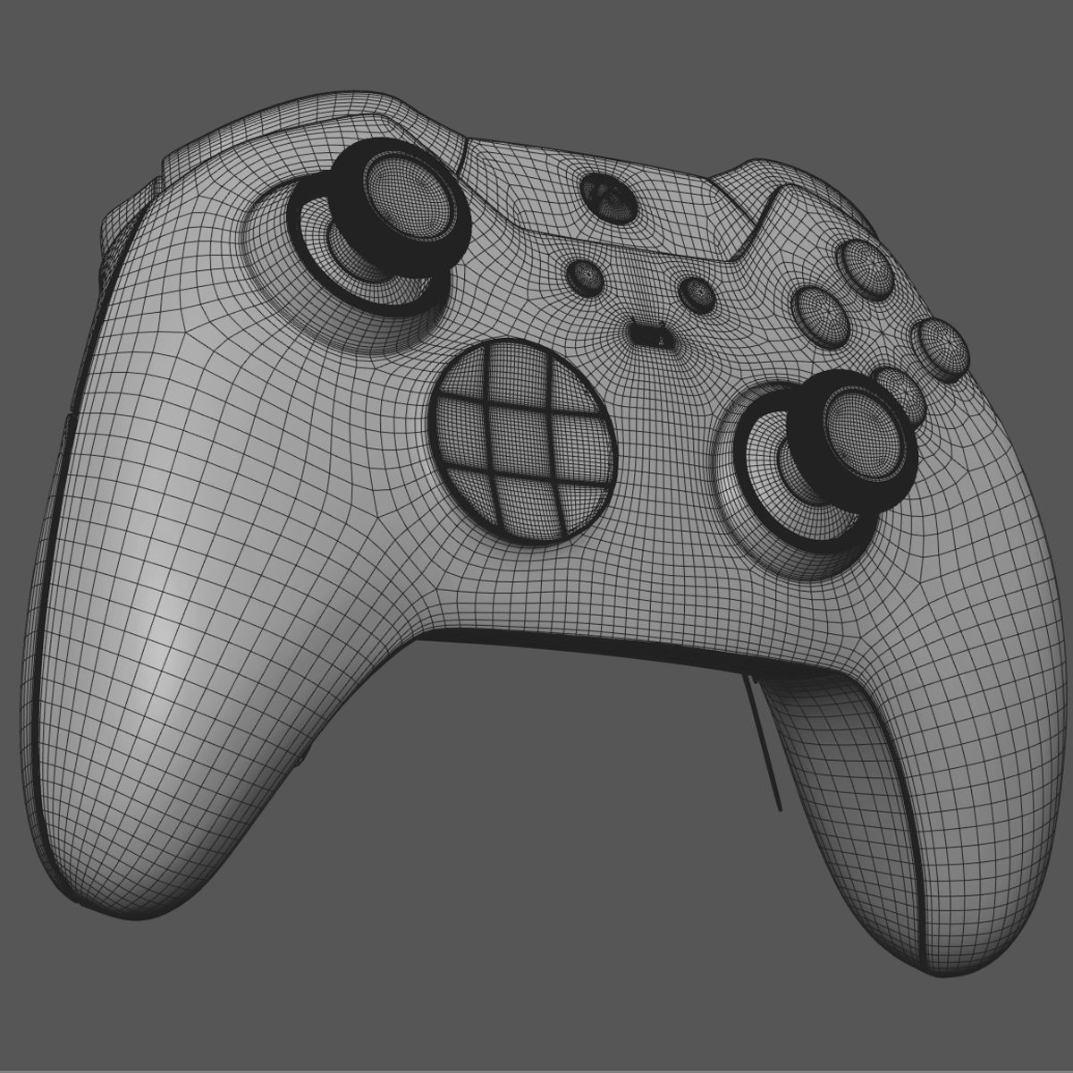 XBOX ONE ELITE WIRELESS CONTROLLER 3D model_19