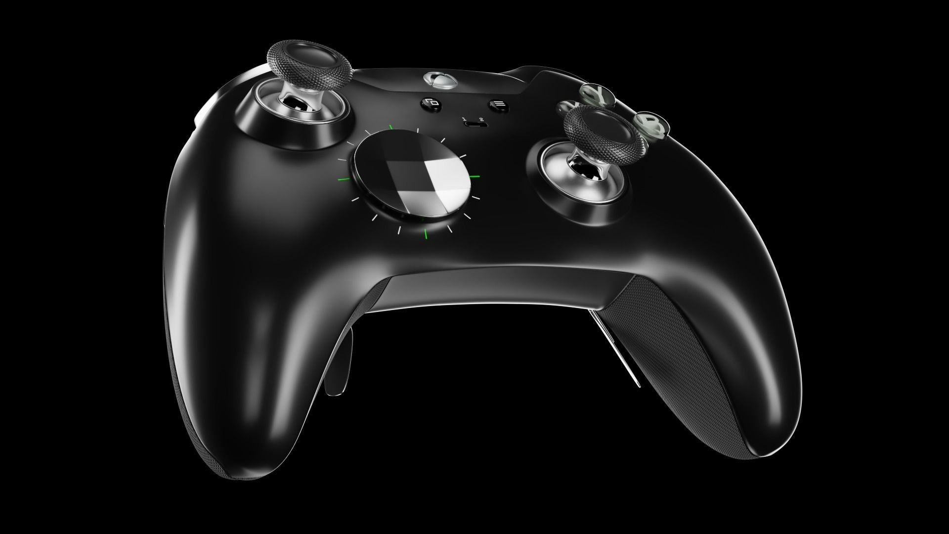 XBOX ONE ELITE WIRELESS CONTROLLER 3D model_12
