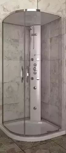 Photo realistic Shower Cabin