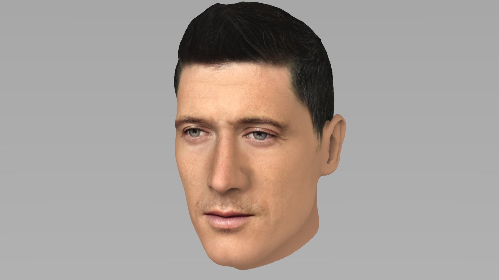 Robert Lewandowski 3D model_1