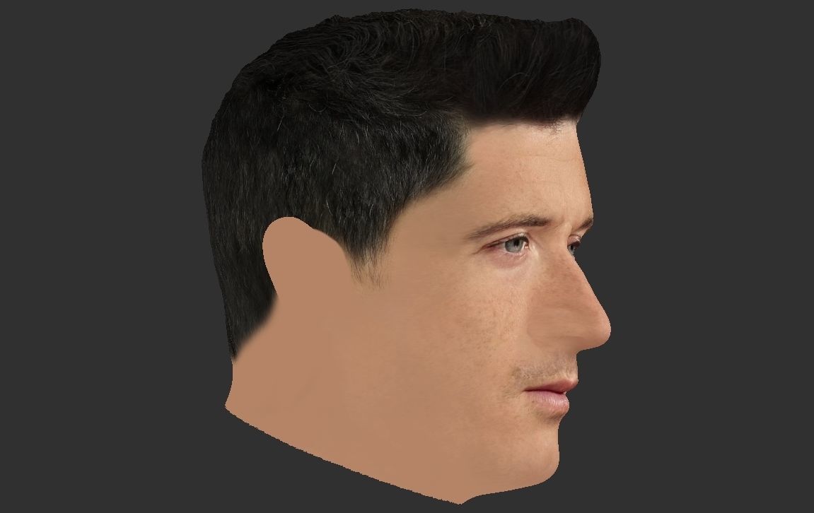 Robert Lewandowski 3D model_21