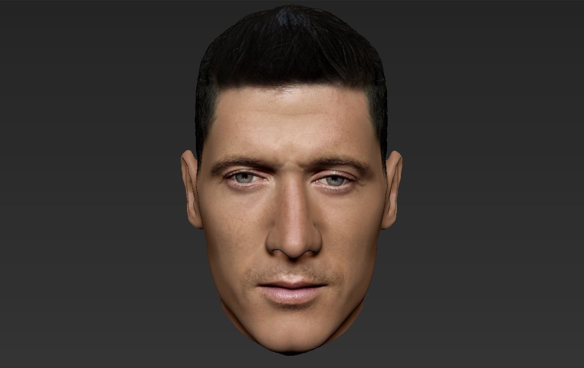 Robert Lewandowski 3D model_15