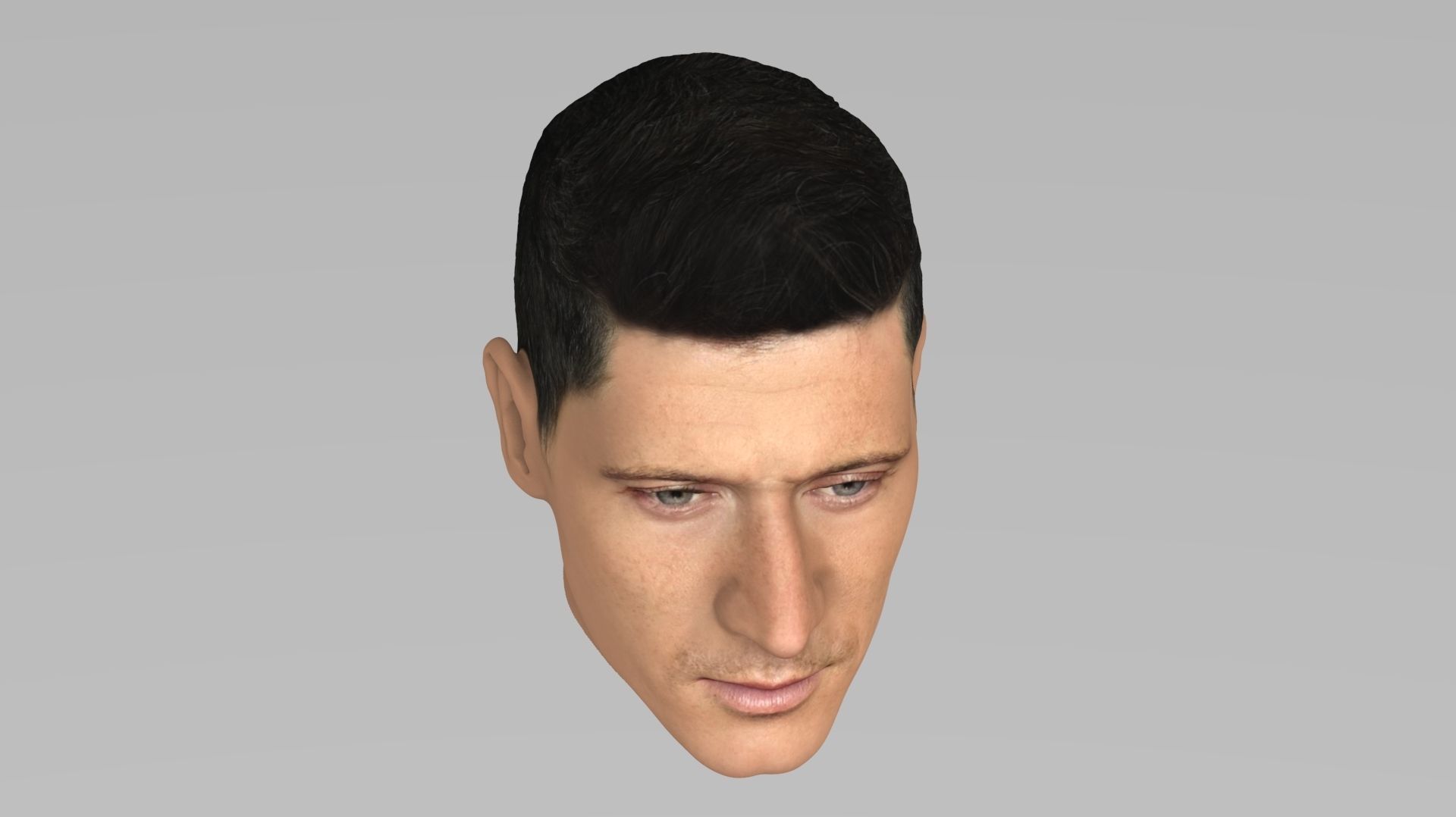 Robert Lewandowski 3D model_9