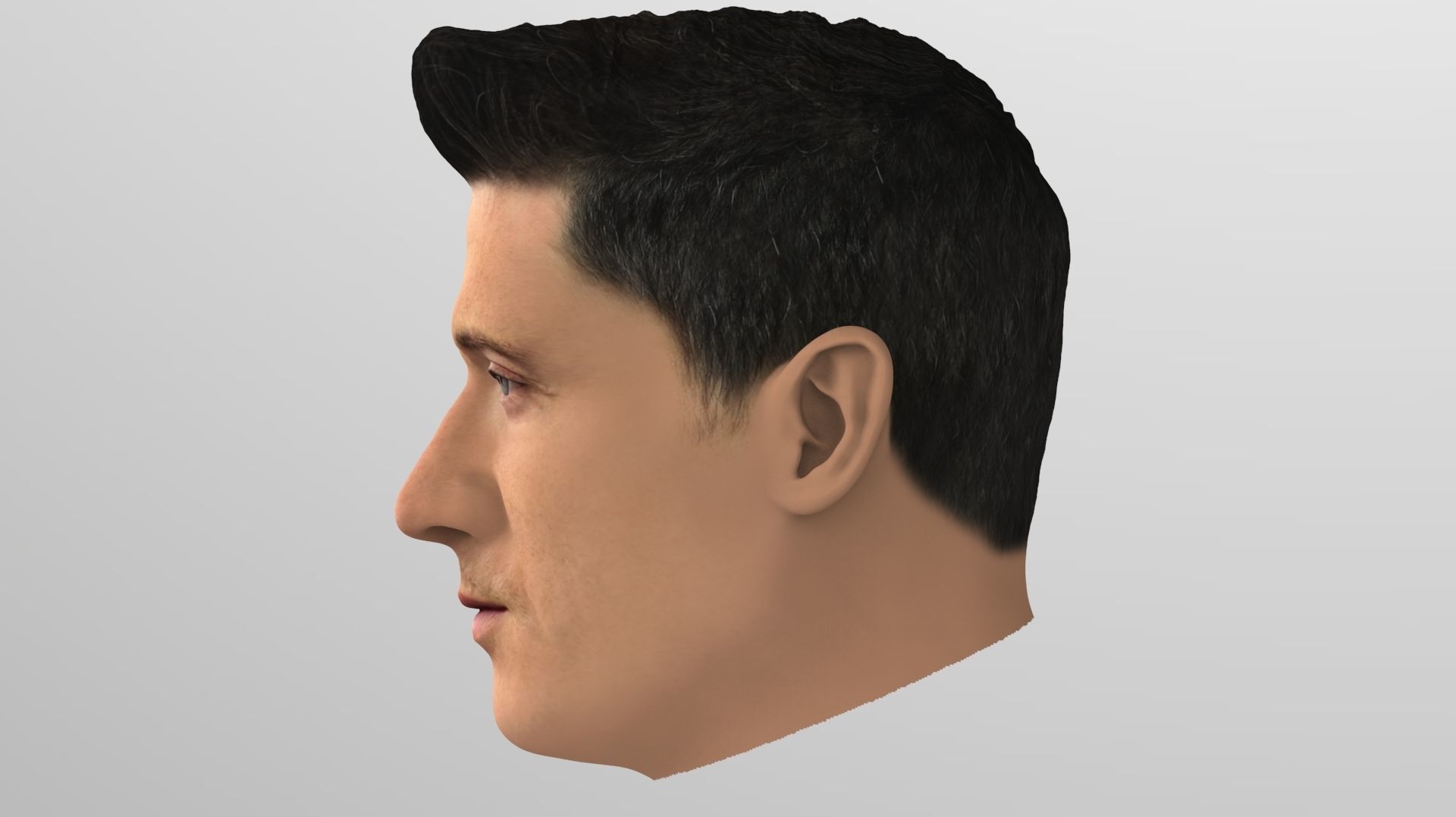 Robert Lewandowski 3D model_6