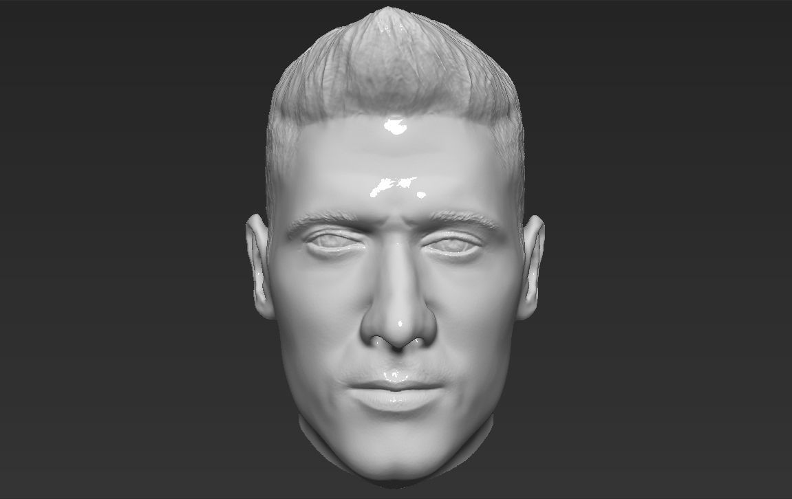 Robert Lewandowski 3D model_22