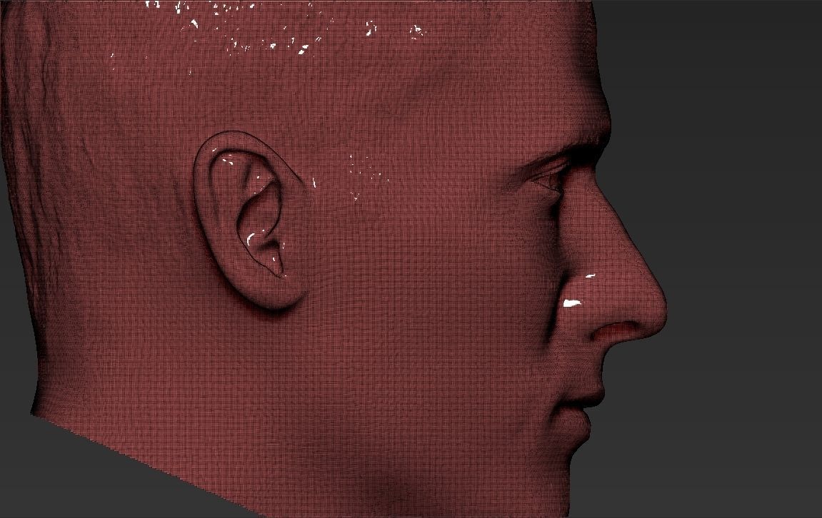 Robert Lewandowski 3D model_43