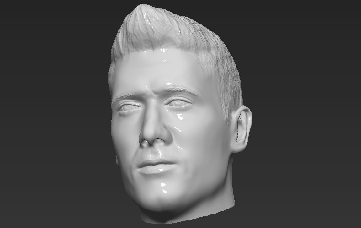 Robert Lewandowski 3D model_33