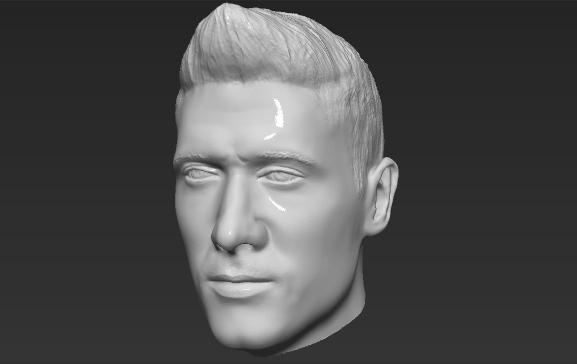 Robert Lewandowski 3D model_24