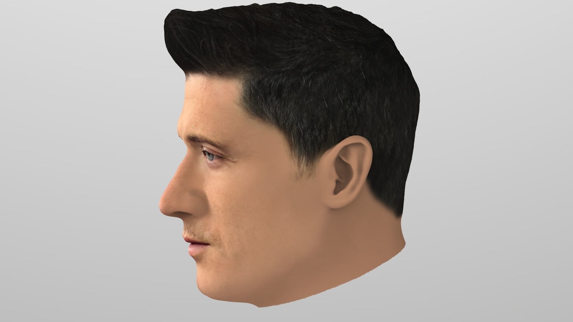 Robert Lewandowski 3D model_3